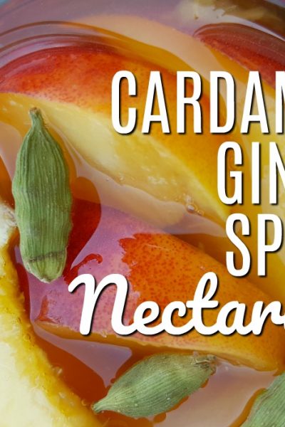 Cardamom Ginger Spiced Nectarines. Take your nectarines and preserve them with a twist! Add cardamom and ginger spices to liven up a batch or two. | Rockin W Homestead