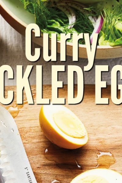 You may not think of eggs when pickling is discussed, but you should. Curry pickled eggs are tasty eaten by themselves or use for a flavorful egg salad. Give it a try!