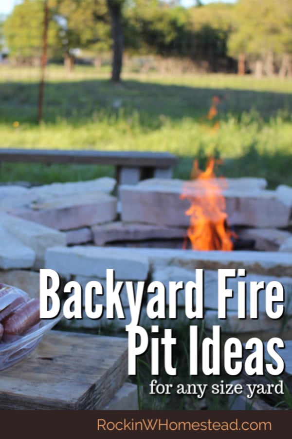 Try one of these backyard fire pit ideas for any size yard. A fire pit can bring warmth on cold nights, give you a place to cook on hot days and be the centerpiece of your family gatherings.
