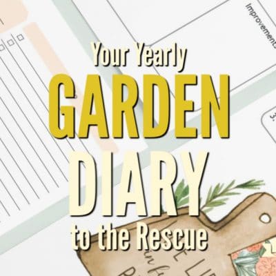 Your garden is a place of wonder. Your yearly garden diary captures those wonderful things so you can remember them year after year. 
