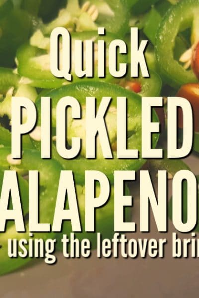 Pickling is a time-tested way to preserve food. Quick pickled jalapenos are easy to make, wonderful to eat, and adaptable to many homemade recipes. Find out how to make them and get ideas for using the leftover brine.