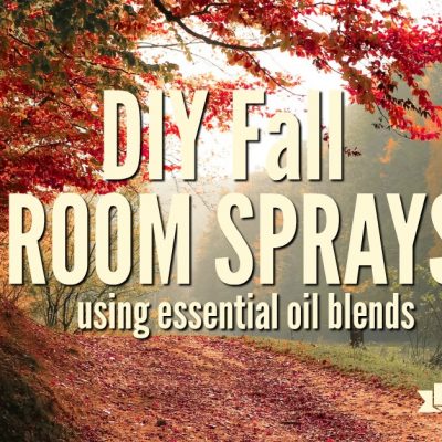 DIY Fall Room Sprays Using Essential Oils