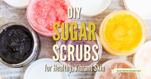 Sugar is such a great medium for exfoliating skin and can be safely used on your face and body in the form of sugar scrubs.