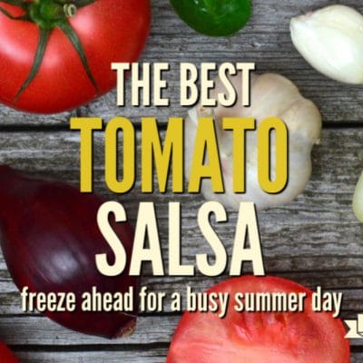 this great recipe is also open to interpretation, because the best tomato salsa recipe is one that you create yourself. 