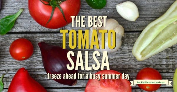 this great recipe is also open to interpretation, because the best tomato salsa recipe is one that you create yourself.